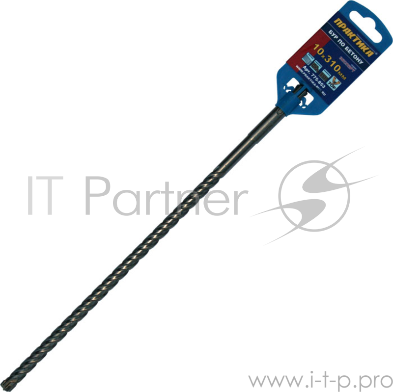 Бур SDS-plus ПРАКТИКА 10 х 310 мм, Х-тип серия