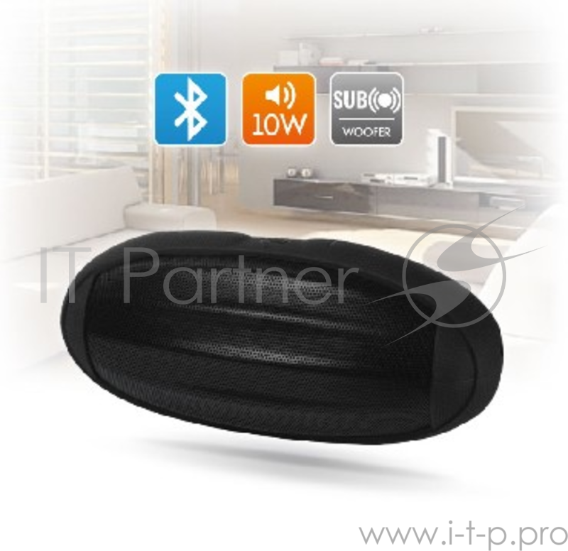 Колонки Ginzzu Ginzzu GM-992B, BT-Колонка 2x5W/AUX