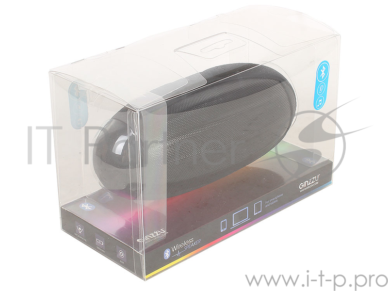 Колонки Ginzzu Ginzzu GM-992B, BT-Колонка 2x5W/AUX