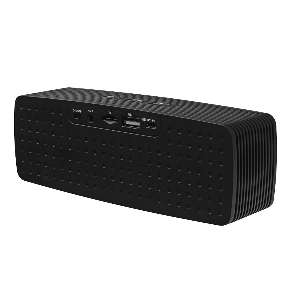 Колонки Ginzzu Ginzzu GM-875B, BT-Колонка 2x3w/1.2Ah/USB/TF/AUX/FM