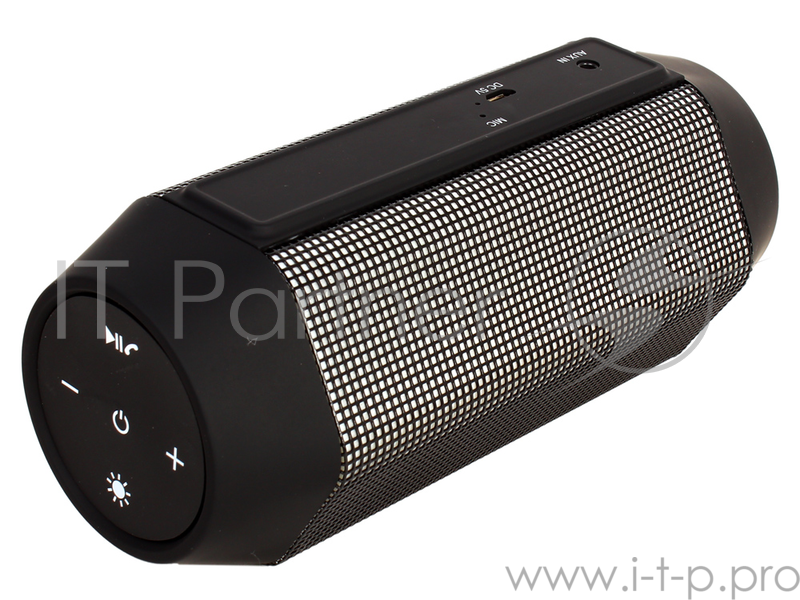 Колонки Ginzzu Ginzzu GM-897B {BT-Колонка 2x3W/2.2Ah/AUX/цветомузыка}