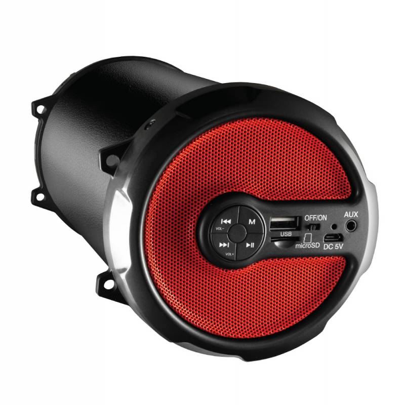 Колонки Ginzzu Ginzzu GM-987B {BT-Колонка 10W/USB/TF/AUX/FM/Subwoofer}