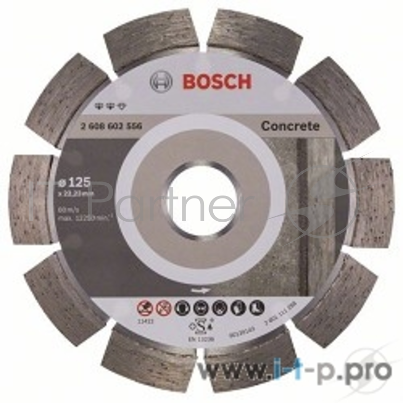 Bosch 2608602556 Алмазный диск Expert for Concrete125-22,23