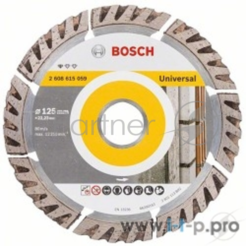 Алмазный диск Bosch 2608615059 Stf Universal 125-22,23