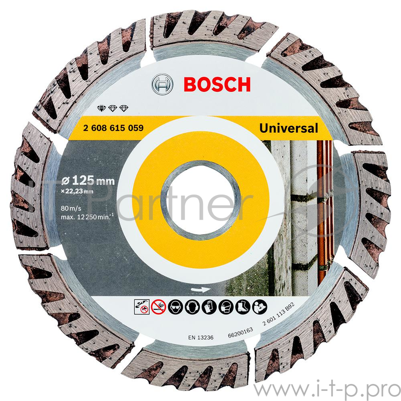 Алмазный диск Bosch 2608615059 Stf Universal 125-22,23