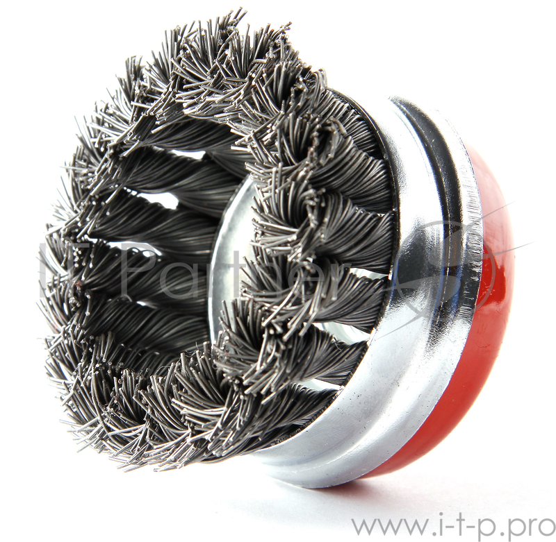 Кордщетка Hammerflex 207-109 65мм M14 чашеобразная витая жесткая, усиленная кольцом, для УШМ