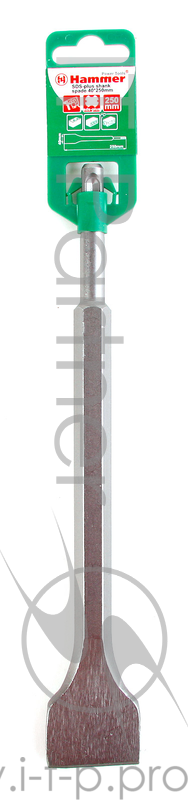 Зубило плоское shank spade 40*250mm Hammerflex 201-303 DR CH SDS+
