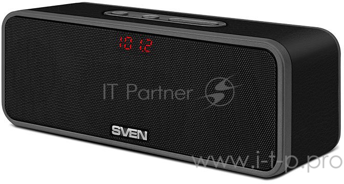 Колонки SVEN PS-170BL черный {Bluetooth, АС: 100 – 22 000, Радиус действия, м - 10}