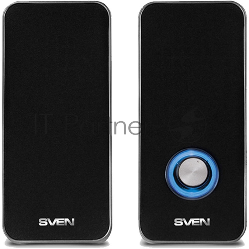 Колонки SVEN 325, черный {6 (2 ? 3) Вт, Частотный диапазон, Гц - 80 – 20 000}