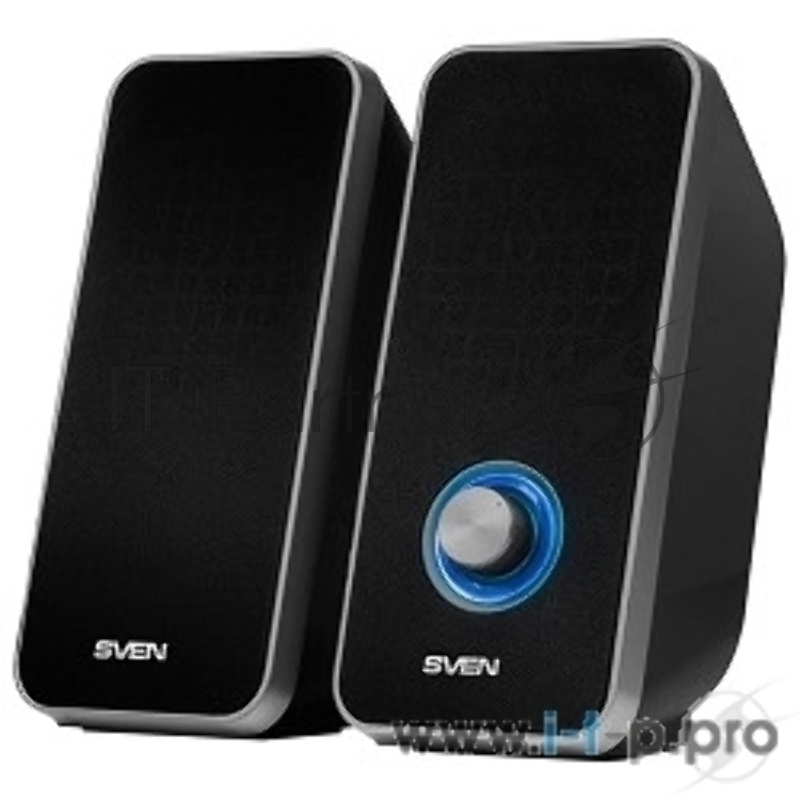 Колонки SVEN 325, черный {6 (2 ? 3) Вт, Частотный диапазон, Гц - 80 – 20 000}