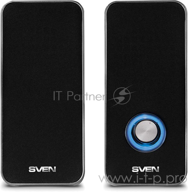 Колонки SVEN 325, черный {6 (2 ? 3) Вт, Частотный диапазон, Гц - 80 – 20 000}