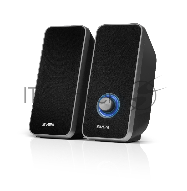 Колонки SVEN 325, черный {6 (2 ? 3) Вт, Частотный диапазон, Гц - 80 – 20 000}