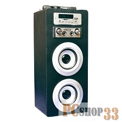 Колонки Акустическая портативная система KS-is KS-306 Bluetooth/FM/RC/бат-я/LED