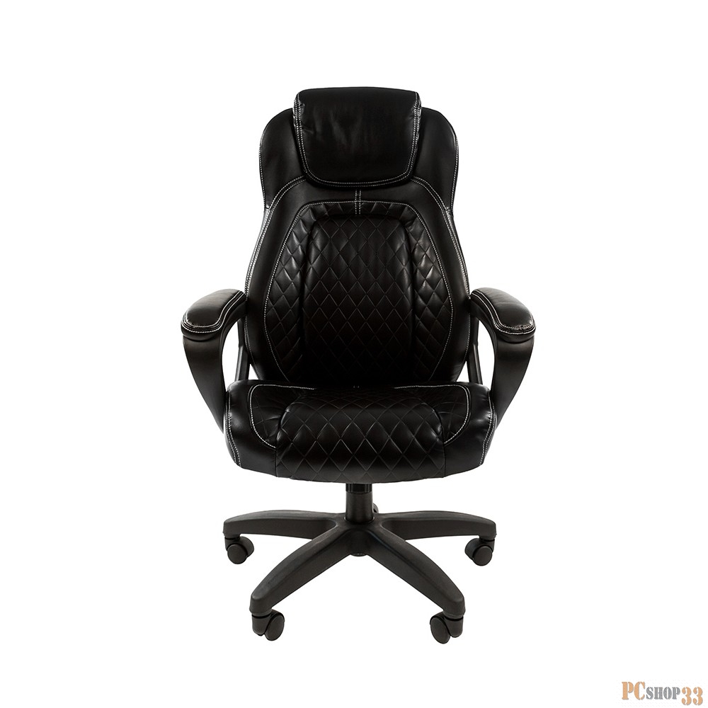 Офисное кресло Chairman 432 Россия экопремиум черная 7014855