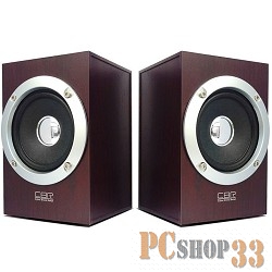 Колонки CBR CMS 650 Wooden, 3.0 W*2, USB