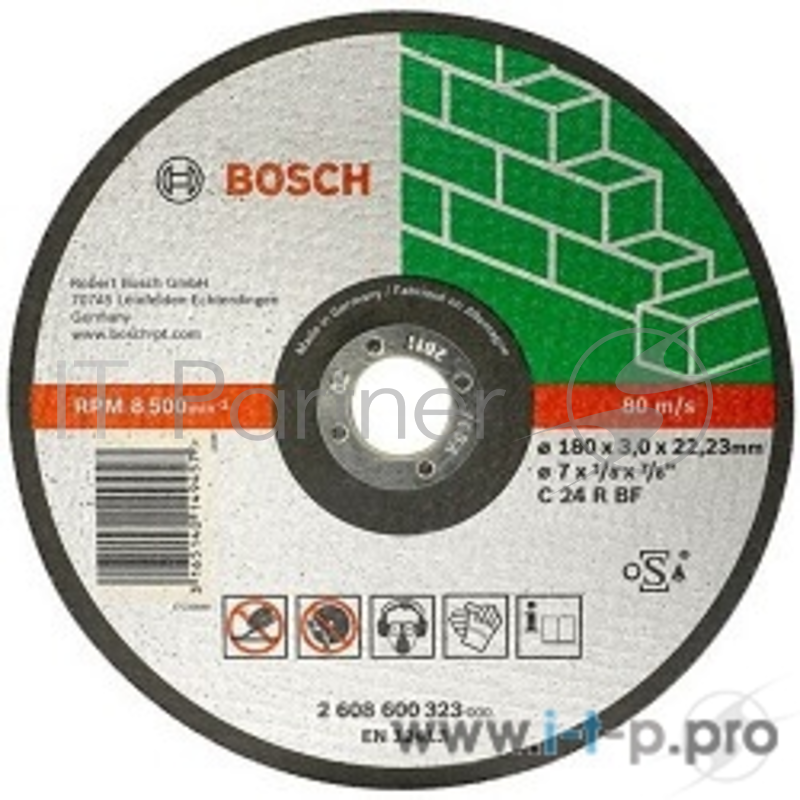 ОТРЕЗНОЙ КРУГ Bosch 2608600385 КАМЕНЬ 125Х2.5 ММ