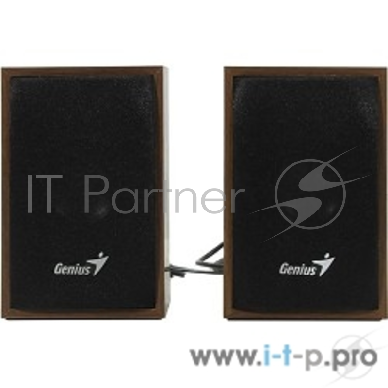 Колонки GENIUS SP-HF160 Wooden {USB power Total -4 W 1.2M power cable}