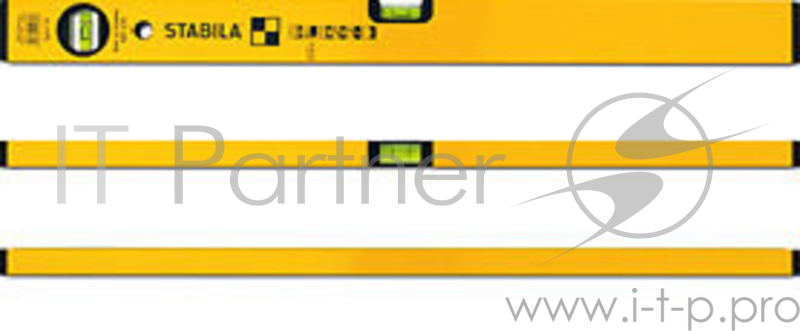 Уровень STABILA 02282 тип 70 400мм, 2 глазка, точность 0.5мм/м
