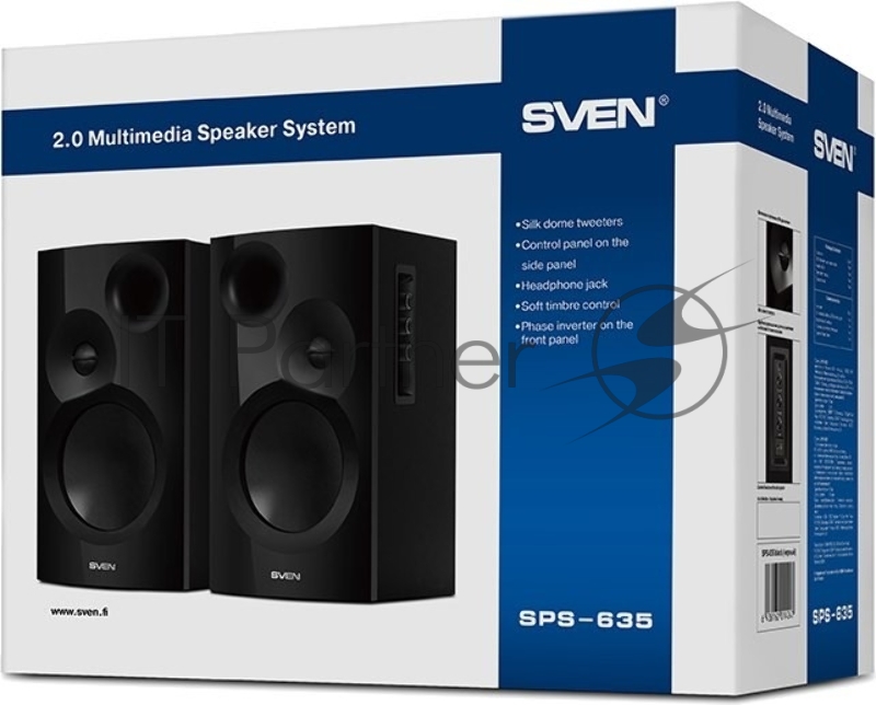 Колонки SVEN SPS-635, черный