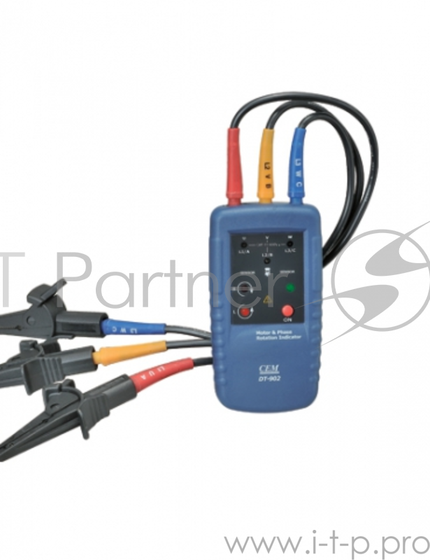 Индикатор CEM DT-902 порядка обмоток электродвигателя и чередования фаз