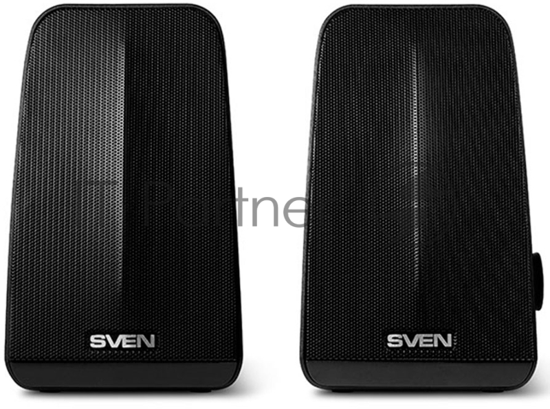 Колонки SVEN 380, чёрный (6 Вт, питание USB, пассивный излучатель)