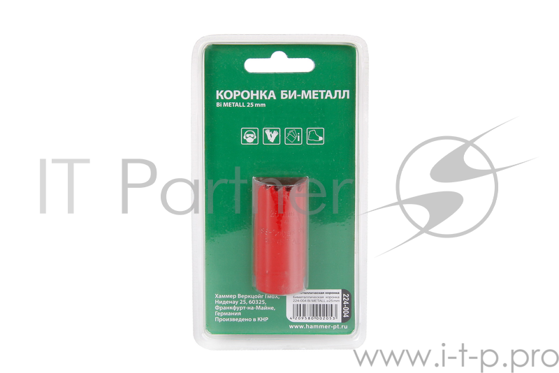 Коронка Hammer Flex 224-004 Bi METALL 25 мм