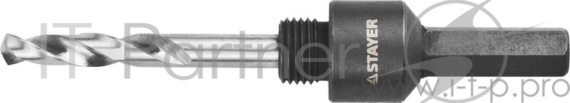 Державка STAYER PROFESSIONAL 29549 с шестигранным хвостовиком для коронок 13-30 резьба1/2''