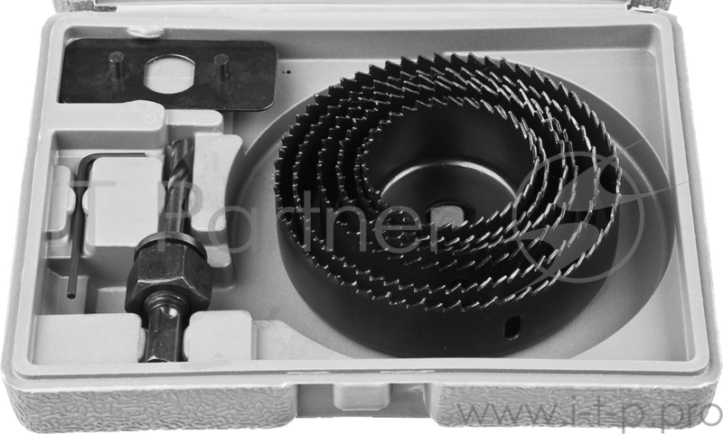 Набор коронок STAYER MASTER 29600-H8 по дереву d51/57/67/76/88/102мм