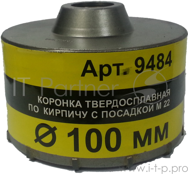 Коронка ЭНКОР 9484 М22 100мм по кирпичу