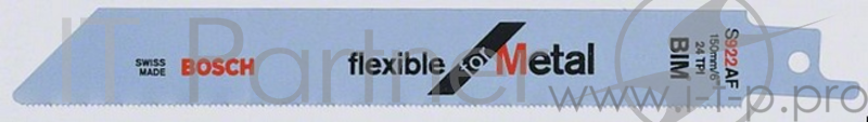Полотно для сабельной пилы BOSCH S 922 AF (2.608.656.036) металл, 2шт.