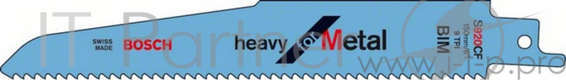 Полотно для сабельной пилы BOSCH S 920 CF (2.608.654.820) металл, 5шт.