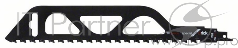 Полотно для сабельной пилы BOSCH S 1243 HM (2.608.650.355) камень, 305мм, HM, 2зуб/дюйм, 1шт.