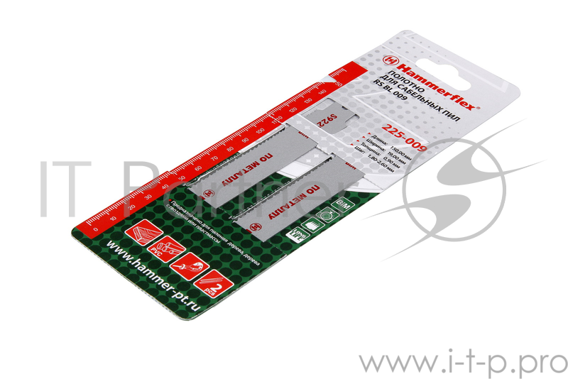 Полотно для сабельных пил Hammer Flex 225-009 S922VF 150x19x0.90мм дер/мет/пласт (2шт)