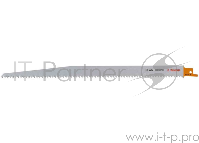 Полотно для сабельной пилы ЗУБР S1344d ЭКСПЕРТ CrV быстрый чистый 280/4.2мм