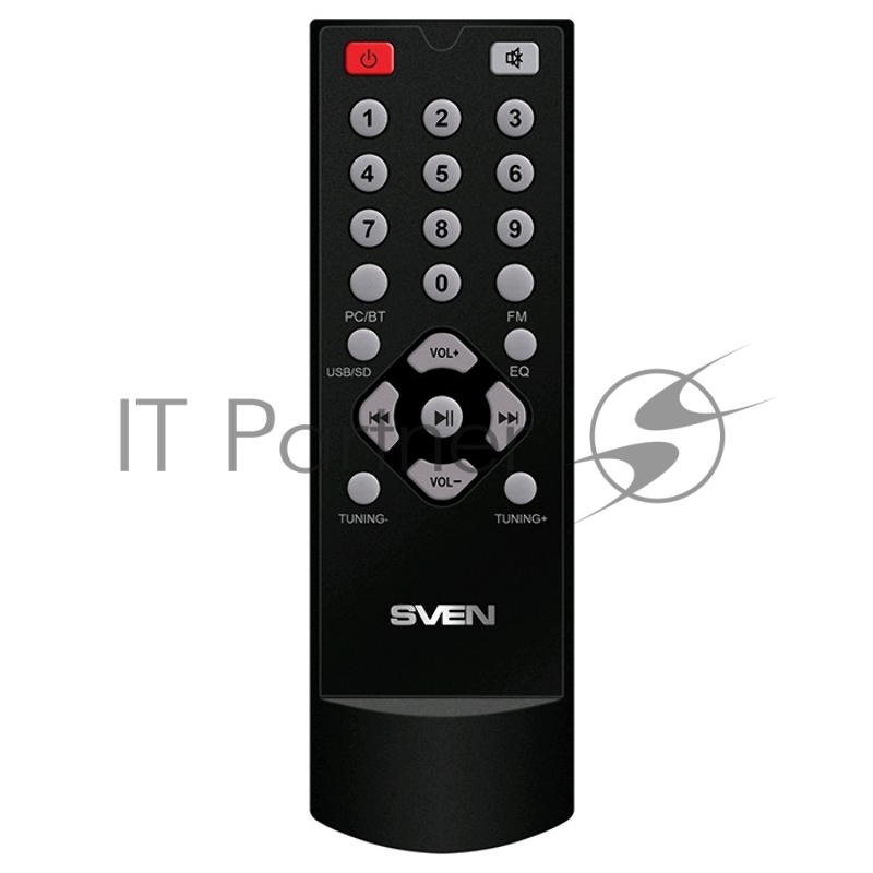 Колонки SVEN MS-305 черный { акуст. система 2.1, FM-тюнер, USB/SD, дисплей, ПДУ, Bluetooth, мощн. 20 Вт+2х10 Вт, чёрн}