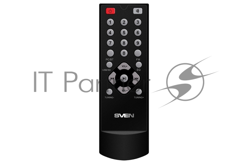 Колонки SVEN MS-305 черный { акуст. система 2.1, FM-тюнер, USB/SD, дисплей, ПДУ, Bluetooth, мощн. 20 Вт+2х10 Вт, чёрн}