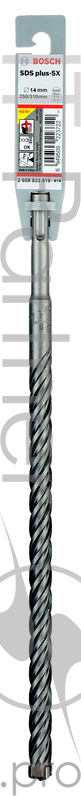 Бур BOSCH 2.608.833.819 SDS+ Ф14х250/310мм 5X
