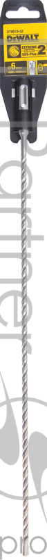 Бур DEWALT DT9518-QZ SDS+ Ф6х400/460мм EXTREME2