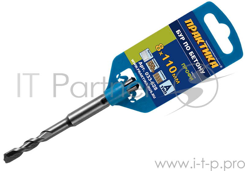 Бур ПРАКТИКА 033-628 SDS+ Ф8х50/110мм