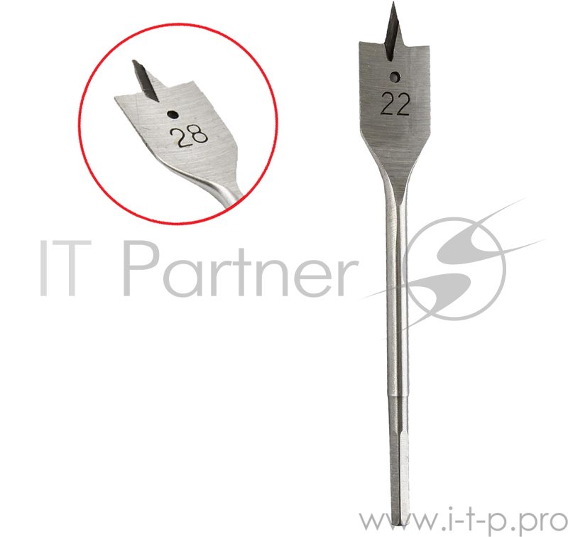 Сверло HAMMER Flex 202-226 DR WD SP 22мм*152мм дерево, перовое