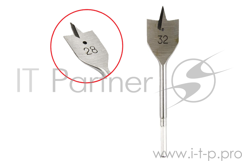 Сверло HAMMER Flex 202-230 DR WD SP 32мм*152мм дерево, перовое