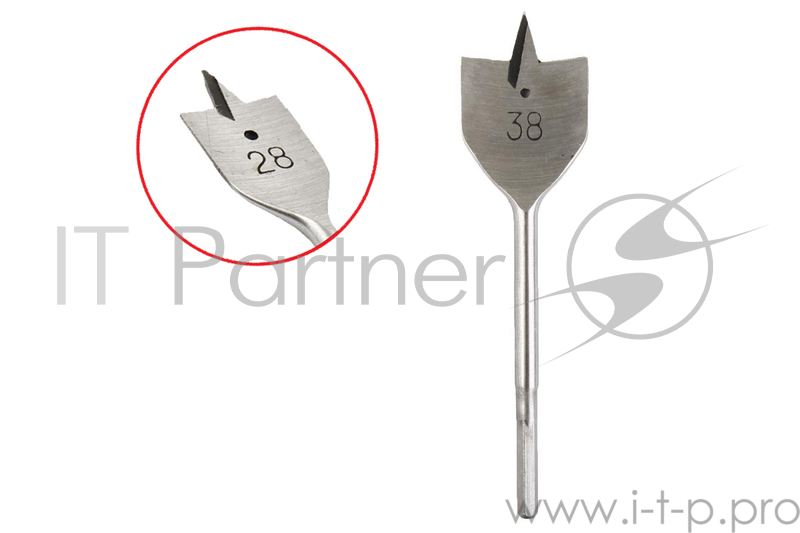 Сверло HAMMER Flex 202-232 DR WD SP 38мм*152мм дерево, перовое