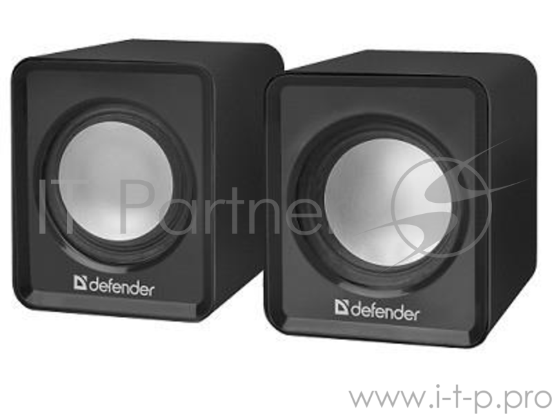 Колонки Defender SPK 22 черный, 5 Вт, питание от USB 65503