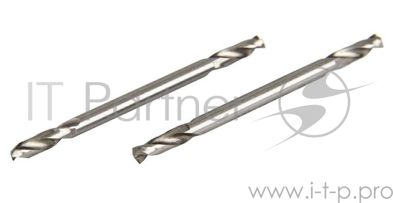 Сверло HAMMER Flex 202-132 DR MT 2,5мм*51 двухстороннее, металл, HSS-6542, 2шт.