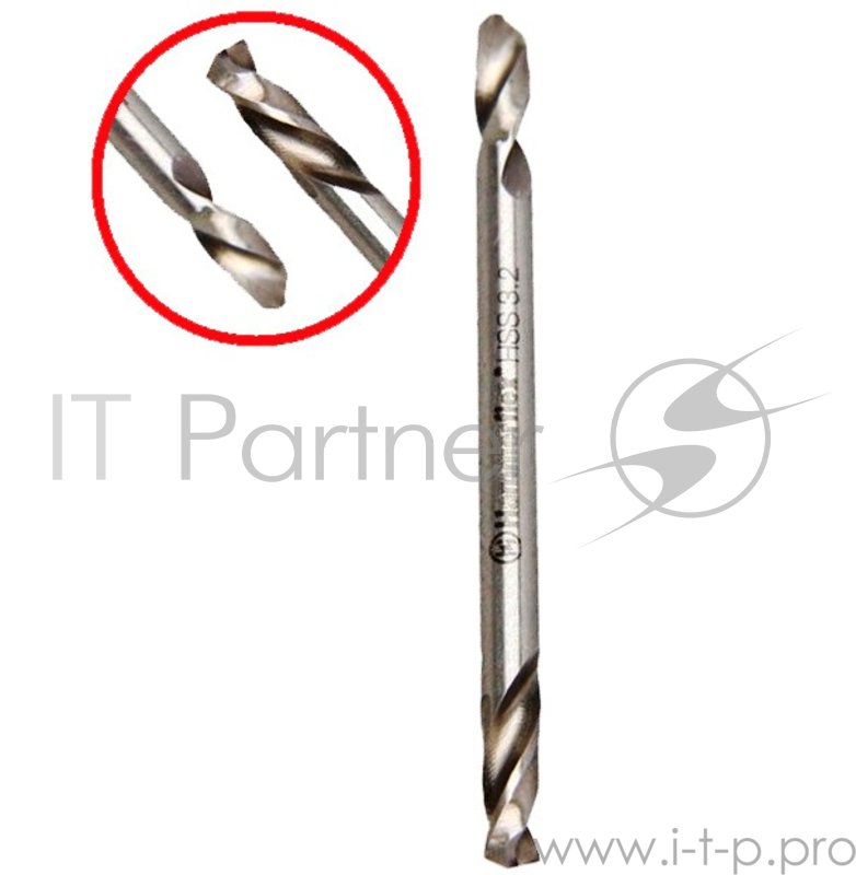 Сверло HAMMER Flex 202-134 DR MT 3,2мм*51 двухстороннее, металл, HSS-6542