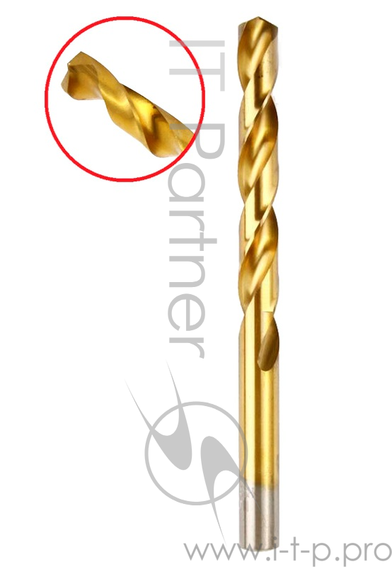 Сверло HAMMER Flex 202-123 DR MT 11,0мм*142/94мм металл, DIN338, HSS-G, TIN