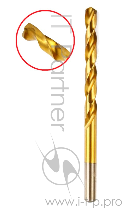 Сверло HAMMER Flex 202-121 DR MT 9,5мм*125/81мм металл, DIN338, HSS-G, TIN