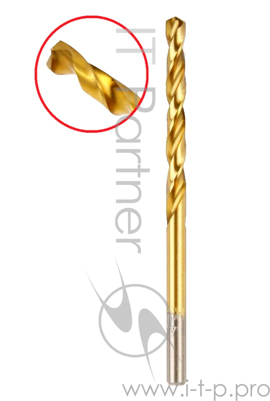 Сверло HAMMER Flex 202-114 DR MT 5,5мм*93/57мм металл, DIN338, HSS-G, TIN