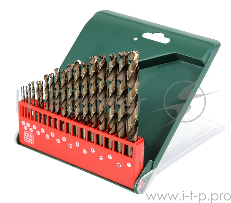 Набор сверл HAMMER Flex 202-907 DR набор No7 1,0-10мм металл, 19шт.