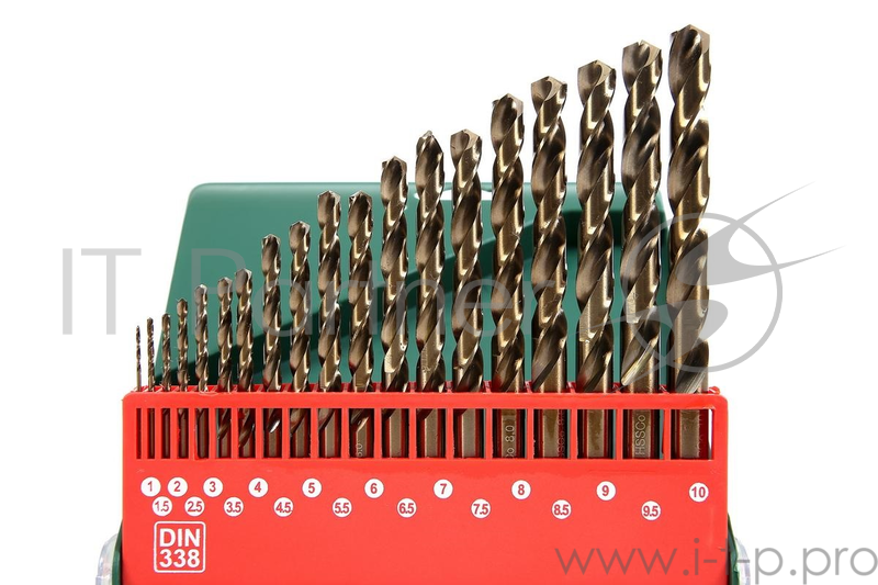 Набор сверл HAMMER Flex 202-907 DR набор No7 1,0-10мм металл, 19шт.